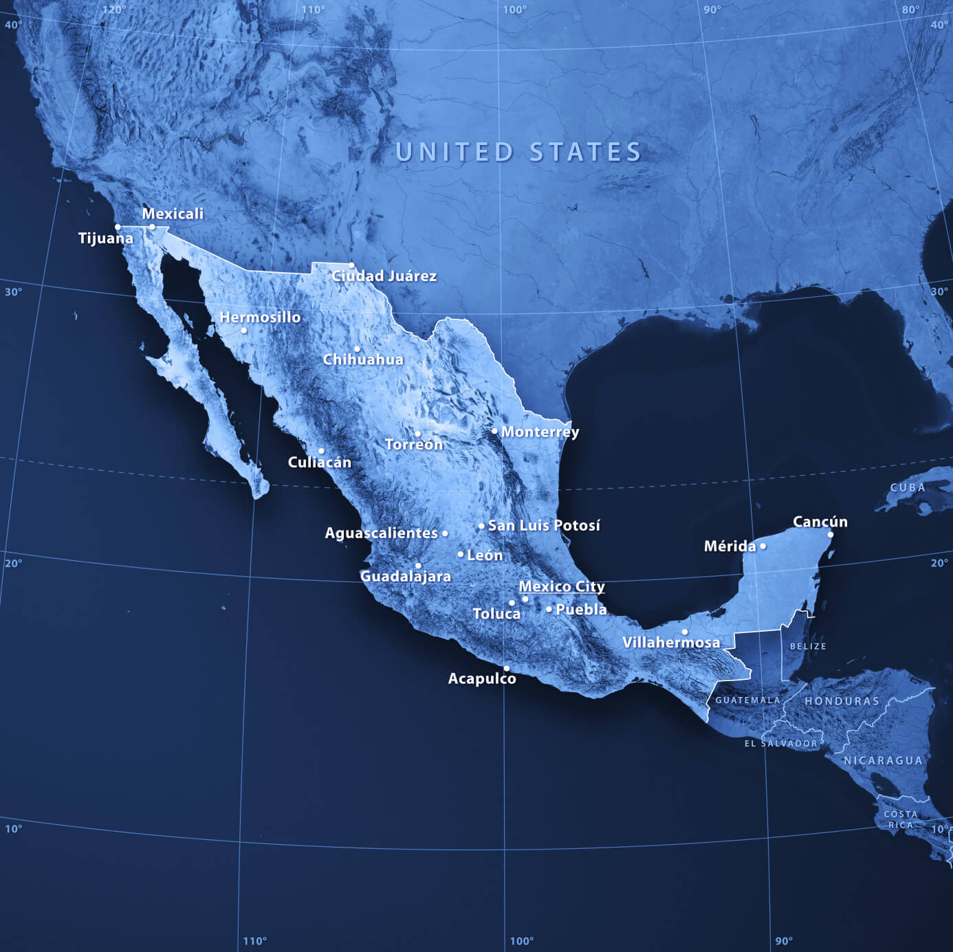 mapa-topografico-mexico
